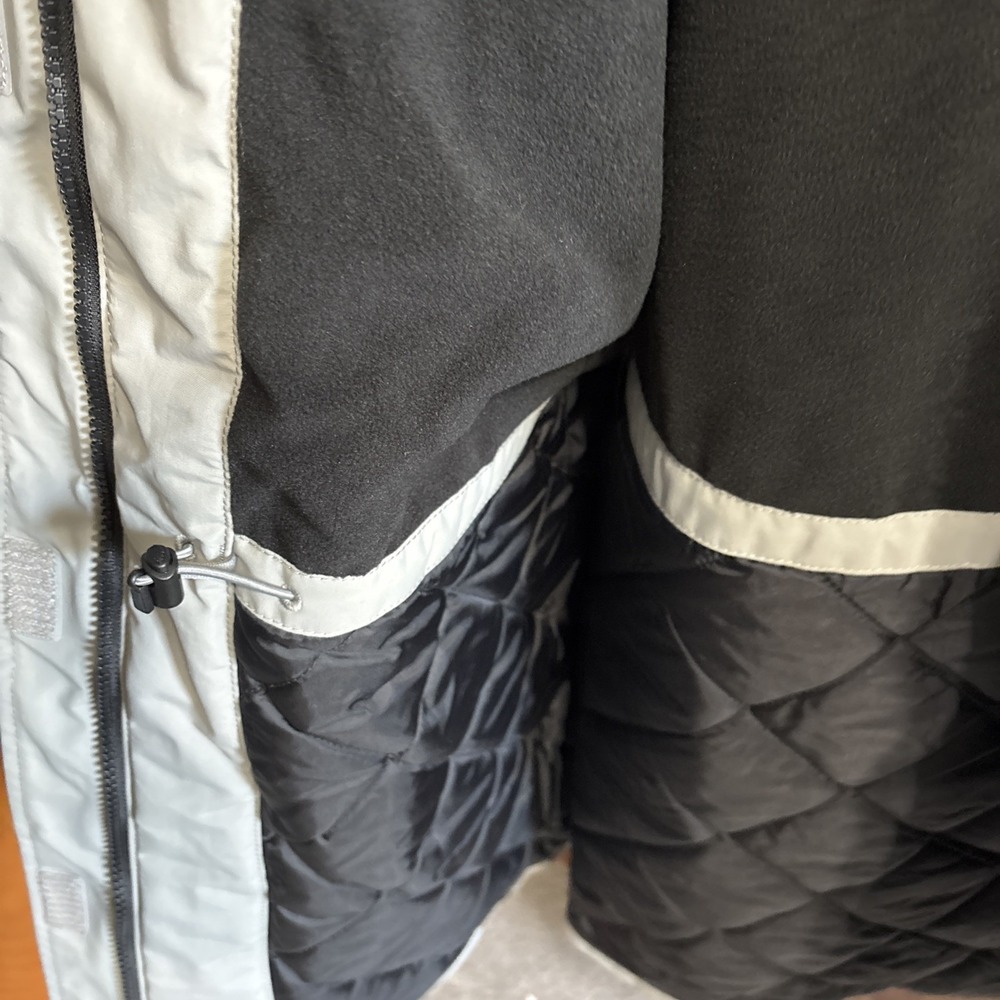 NWT Lands End Women's Gray Hooded 2X 20W-22W Squall Long Parka Stadium Coat - Picture 11 of 16